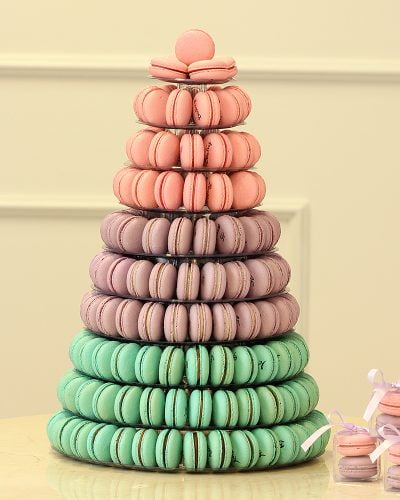 Torre de 10 andares - 206 macarons