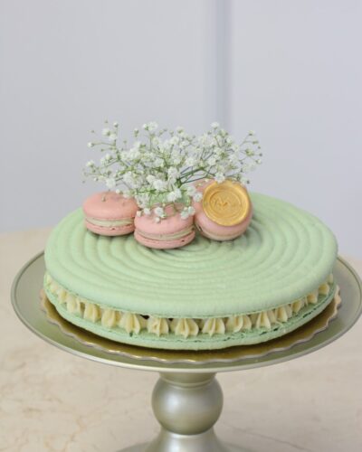 Macaron Gigante - Dois chocolates